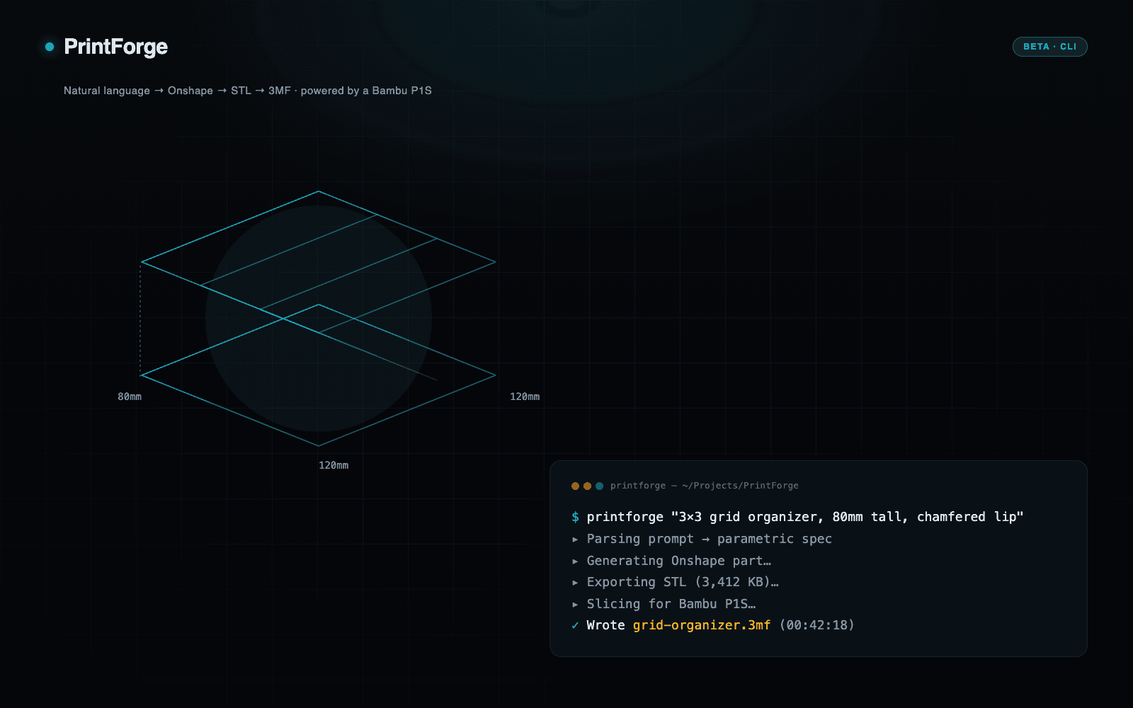 PrintForge preview